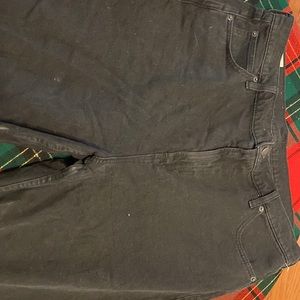 Gap Black mom jeans